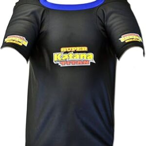 super katana lcc black with red thread