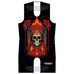 art deco skeleton 2 singlet
