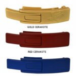omega™ reversible suede lever bench belt – 4”x 2.5”
