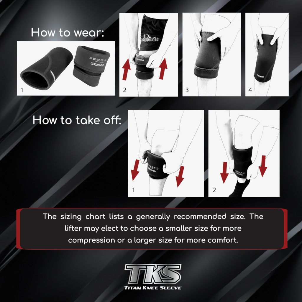 tks titan knee sleeves
