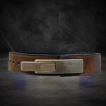 omega™ kodiak oiled leather lever bench belt – 2″