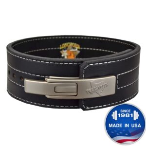 longhorn™ suede lever belt
