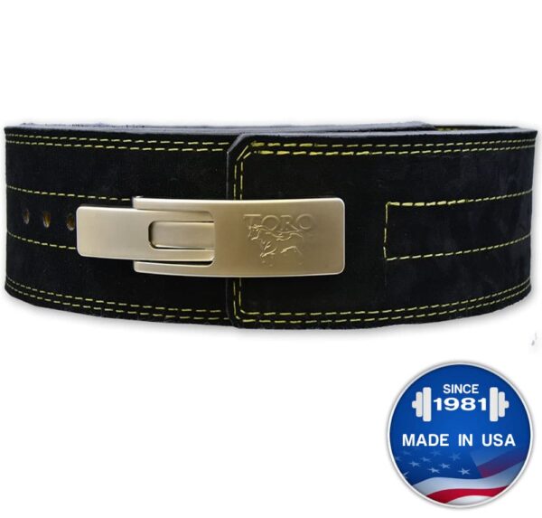 Brahma™ Suede Lever Belt 13 MM