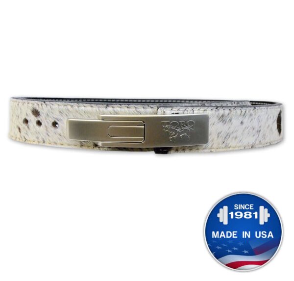 Omega™ Hair on Hide Lever Bench Belt – 2″