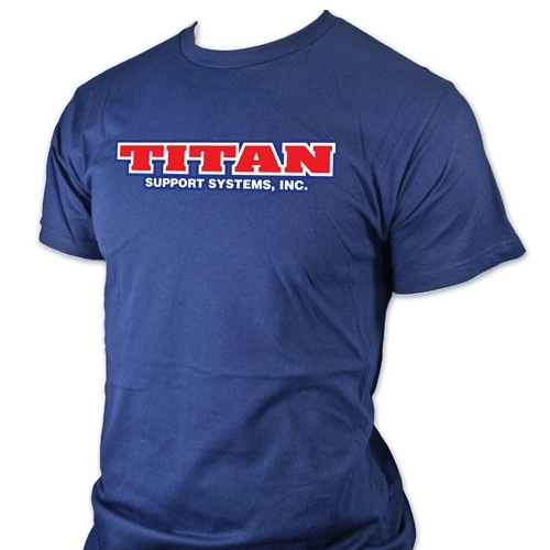 Titan-T-Shirt Blue