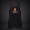 Super Centurion Squat Suit Black with Red Thread