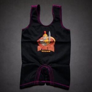 admin-ajax Spartan Squat Suit with Magenta Thread